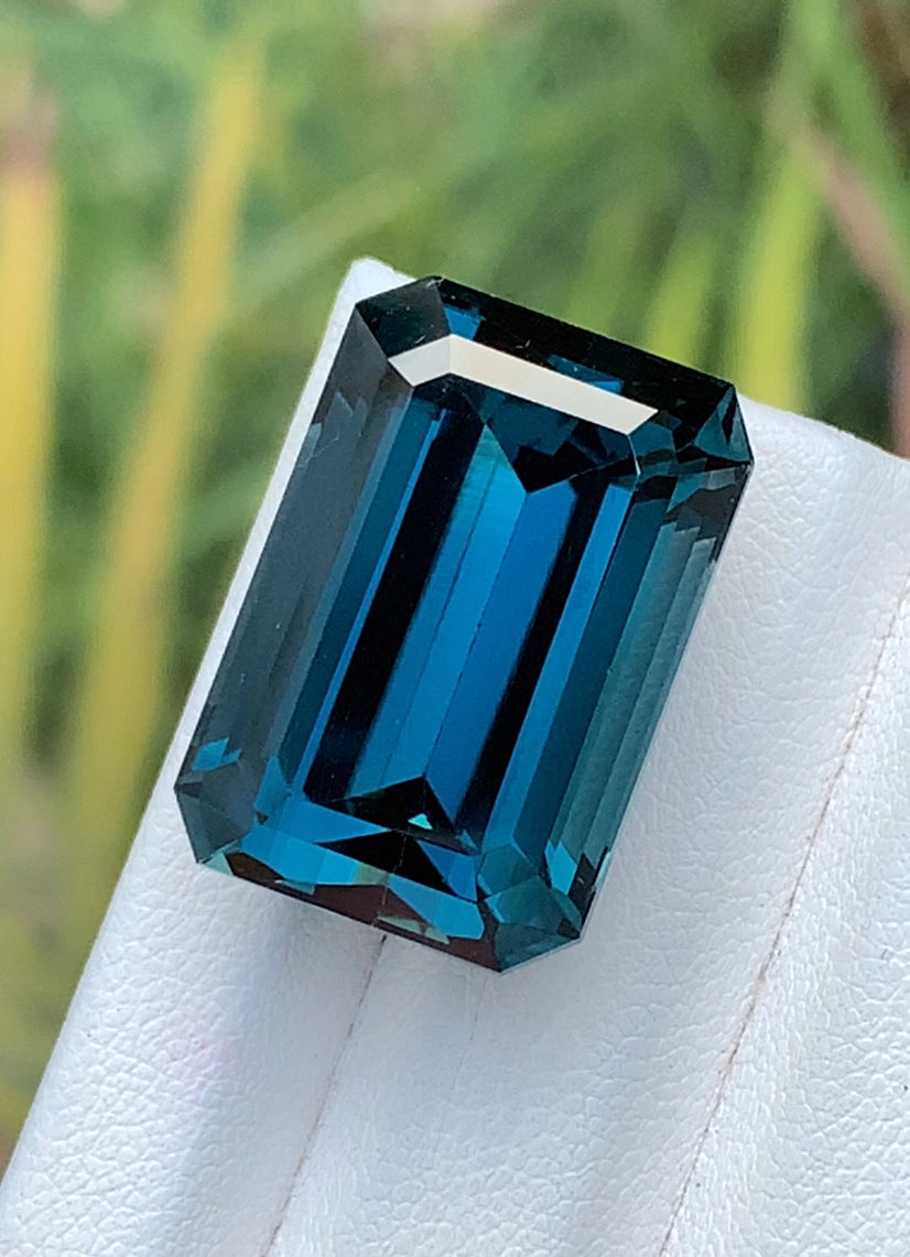 Exceptional 52.20 Ct London Blue Topaz - Sparkling Emerald Cut Treasure - Gemstone