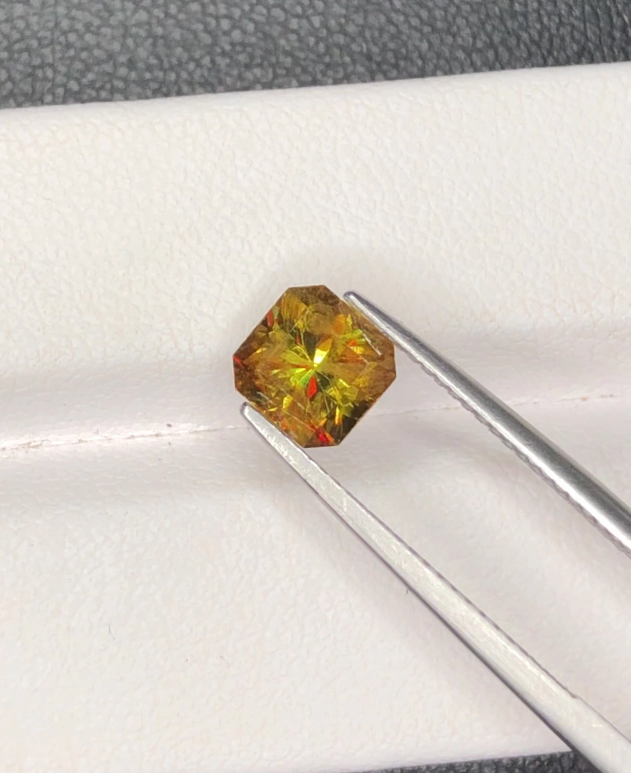 1.80 Ct Sphene- Rare Pakistani Gem with Stunning Dispersion
