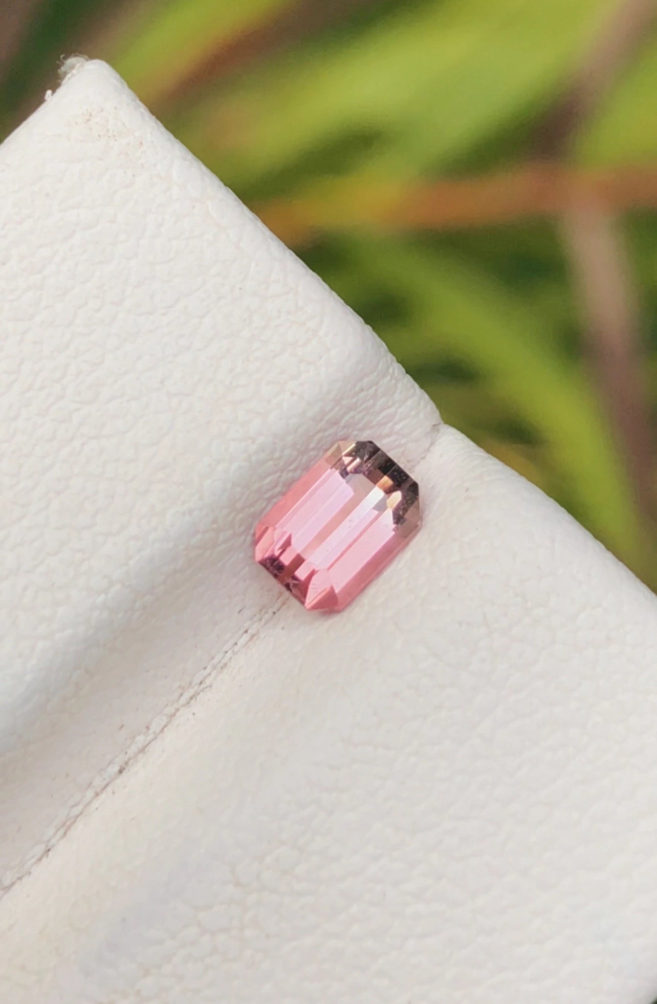 0.60 Pink Tourmaline - Emerald Cut, Perfect for Fine Jewelry - Gemstone