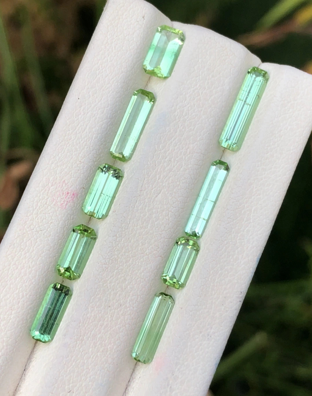 6.25 Ct Green Tourmaline Lot | Loose Gemstones for Jewelry - Gemstone