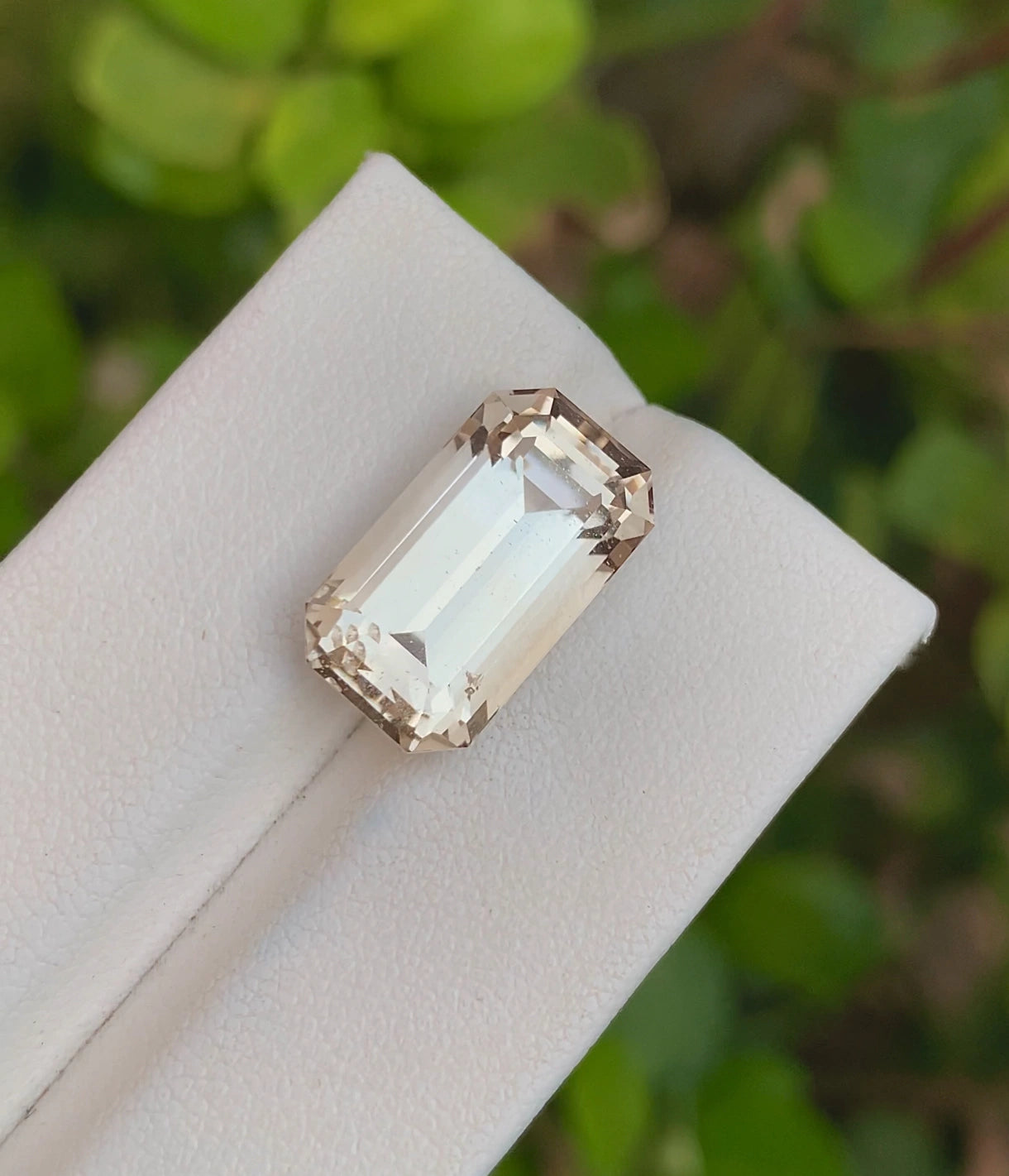 12.10 ct Matching Topaz Pair Emerald cut Skardu Origin, Brilliant&Untreated - Gemstone