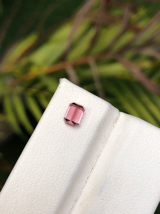 0.60 Pink Tourmaline - Emerald Cut, Perfect for Fine Jewelry - Gemstone