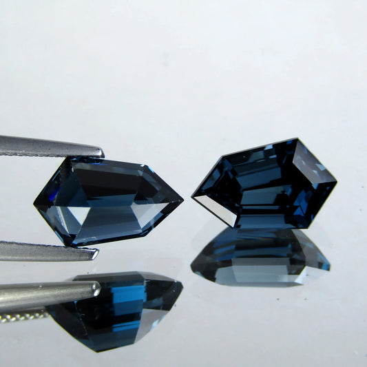 Pair London Blue Topaz 19.90 Ct Perfect Cut Sparkly London Topaz - Gemstone