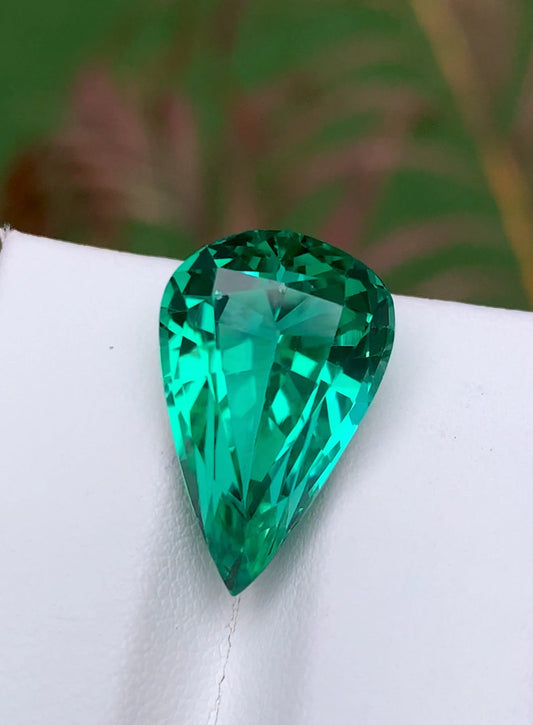 Green Spodumene 17.70 Ct Perfect Faceted Cut  Green Spodumene