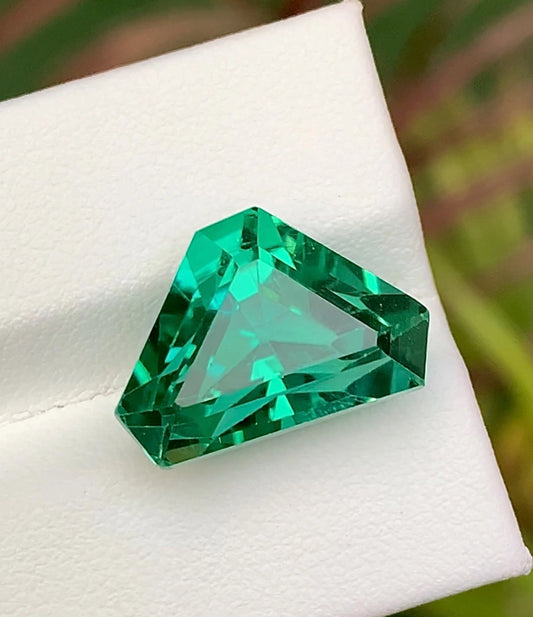 Green Spodumene 15.80 Ct Perfect Faceted Cut  Green Spodumene