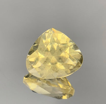 Brilliant 3.10 Ct Yellow Heliodor  Natural, Vivid Color  Untreated