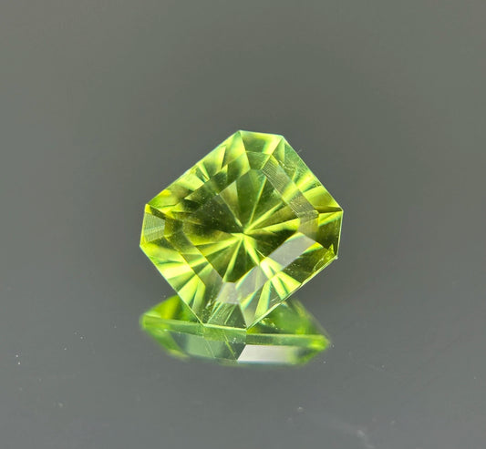 Green Tourmaline 1.60 Ct Precision Cut Beautiful Green Tourmaline - Gemstone