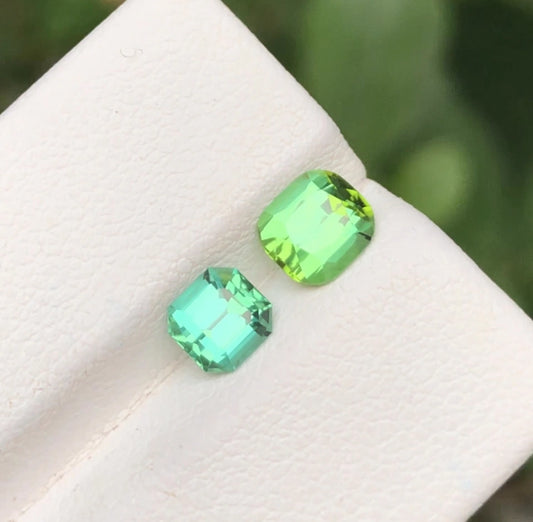 Tourmaline 1.70 Ct Perfect Cushion Cut Top Quality Tourmaline AFG - Gemstone