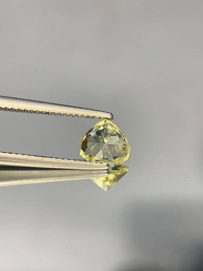 Brilliant 1.00 Ct Yellow Heliodor  Natural, Vivid Color  Untreated