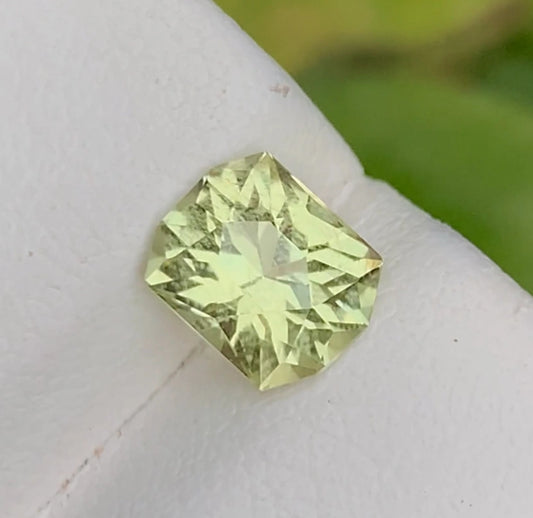 Yellow Heliodor 1.20 Ct Precision Cut Yellow Heliodor