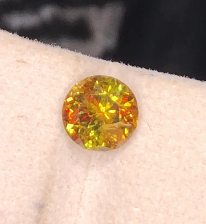 2.10 Ct  Sphene- Fancy Cut, Intense Fire & Dispersion- Untreated