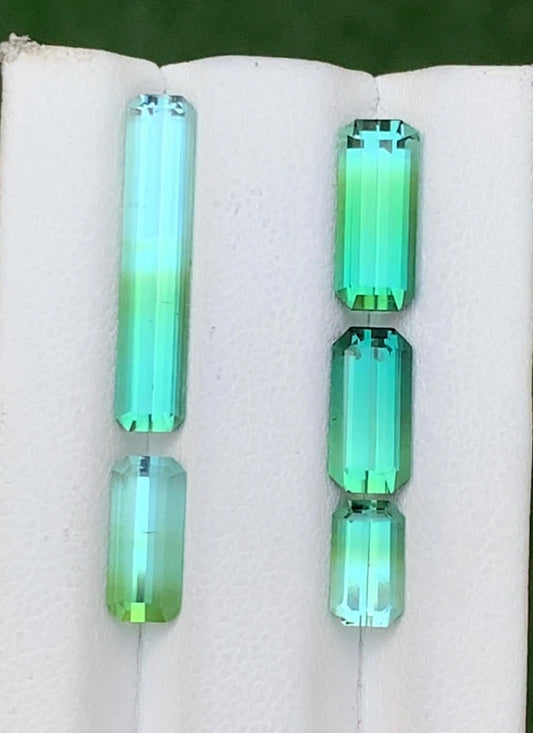 Tourmaline Lot 9.85 Ct Perfect Cut Beautiful Tourmaline Afghanistan - Gemstone
