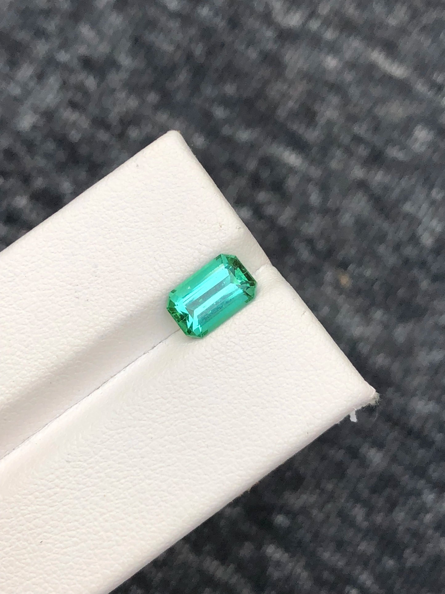 Tourmaline 1.80 Ct Emerald Cut Beautiful Green Tourmaline From AFG - Gemstone