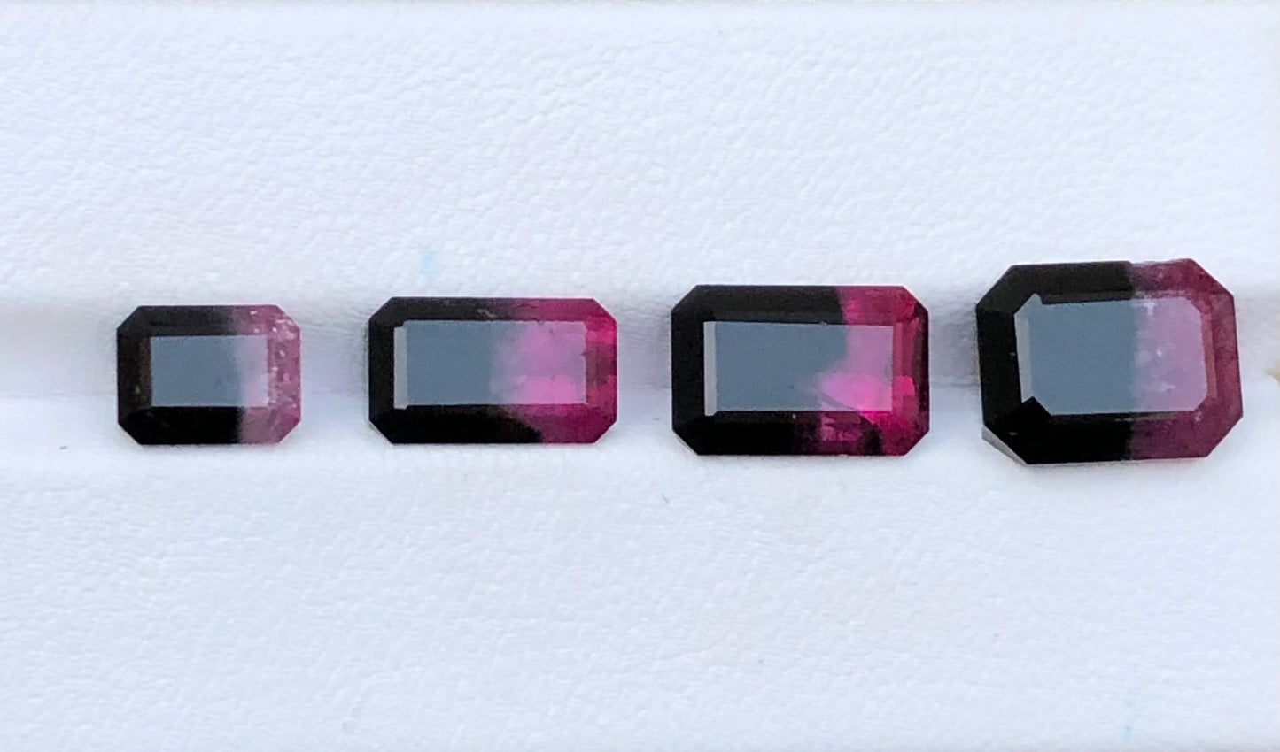 BiColour Tourmaline 13 Ct Perfect Cut Beautiful BiColour Tourmaline - Gemstone
