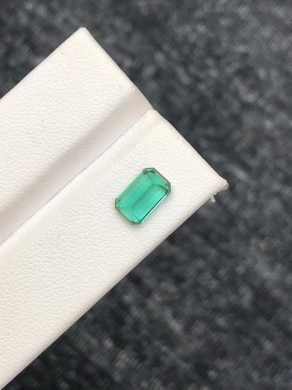 Tourmaline 1.80 Ct Emerald Cut Beautiful Green Tourmaline From AFG - Gemstone