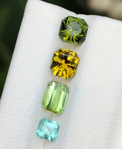 2.20 Ct Mixed Colour Tourmaline | Unique Gemstone for Jewelry - Gemstone