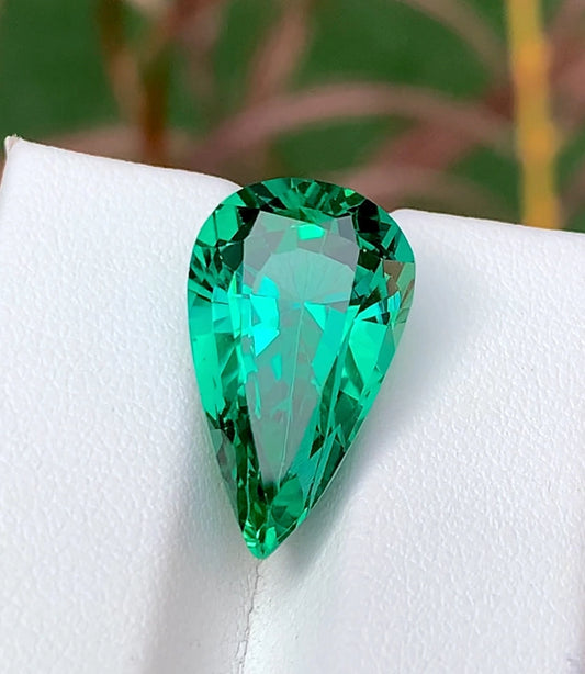 Green Spodumene 14.80 Ct Perfect Faceted Cut  Green Spodumene