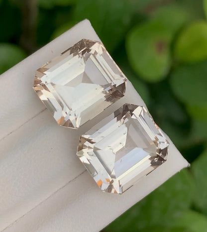 Topaz Pair 31 Ct Perfect Shapes Beautiful Topaz Pair - Gemstone