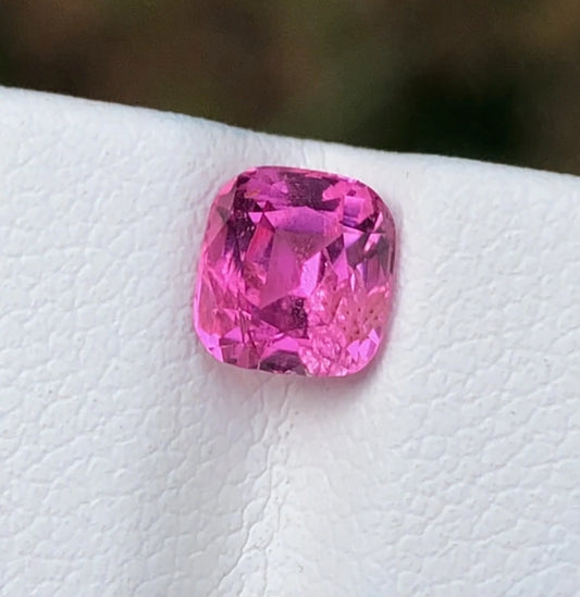 1.00 Carat Rubellite - Radiant Pink Tourmaline, - Gemstone