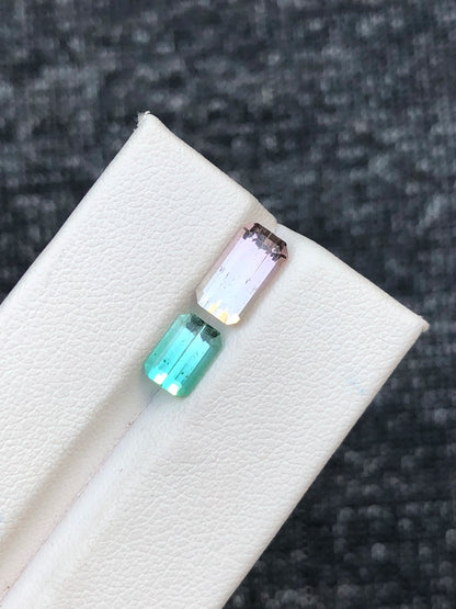 Tourmaline 3.50 Ct Emerald Cut Beautiful Tourmaline Pcs Afghanistan - Gemstone