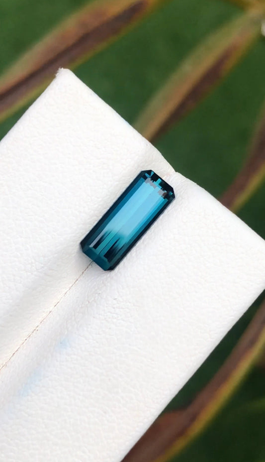 1.90 Ct Perfect Emerald cut Tourmaline from Afghanistan - Gemstone