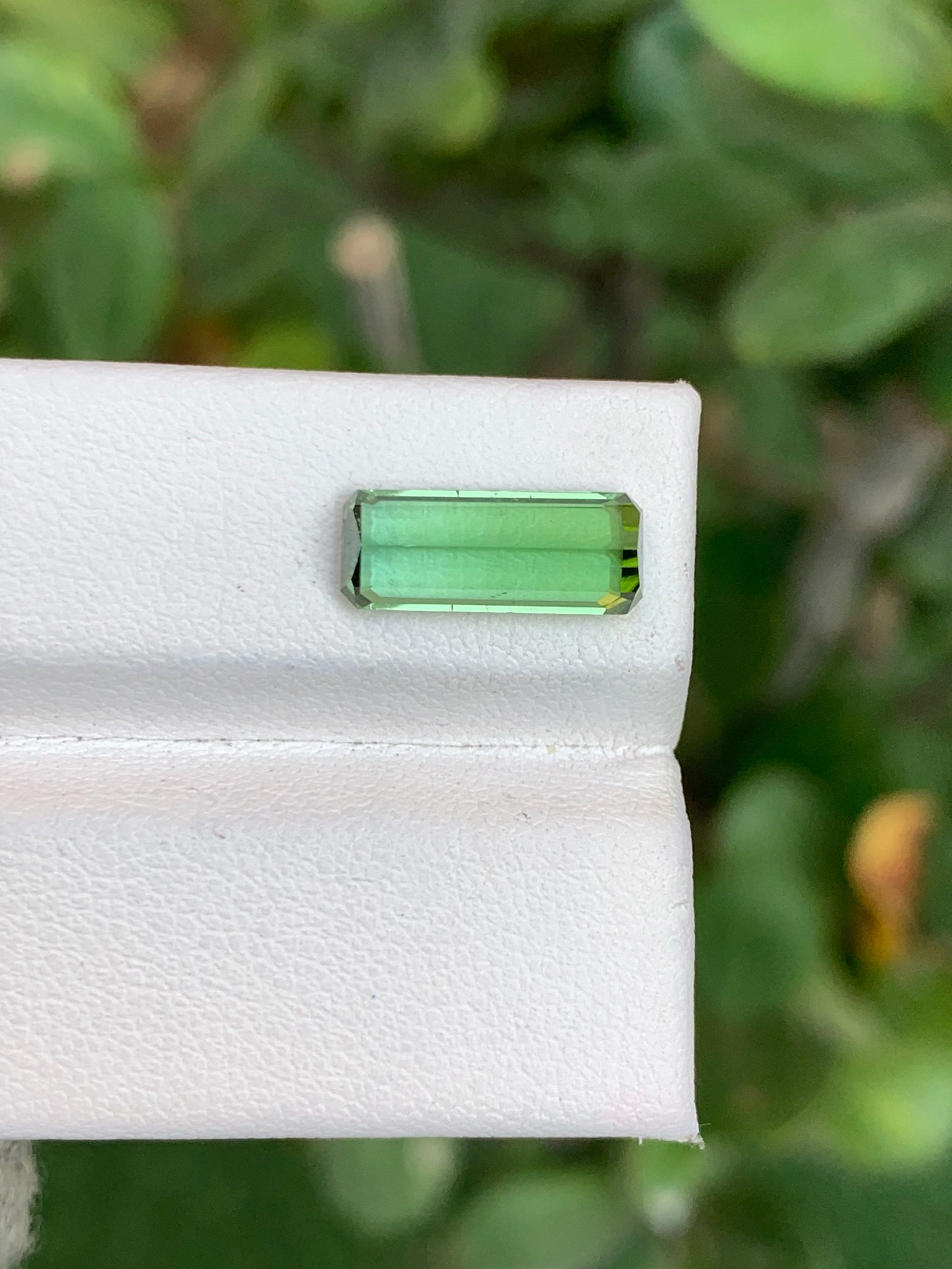 Tourmaline 2.70 Ct Emerald Cut Sensational Green Tourmaline AFG - Gemstone