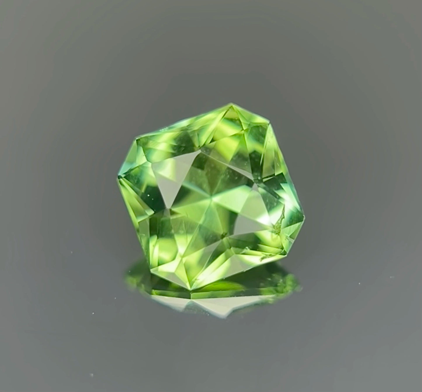 TOURMALINE 1.20 Ct Precision Cut Beautiful Greenish Tourmaline AFG - Gemstone