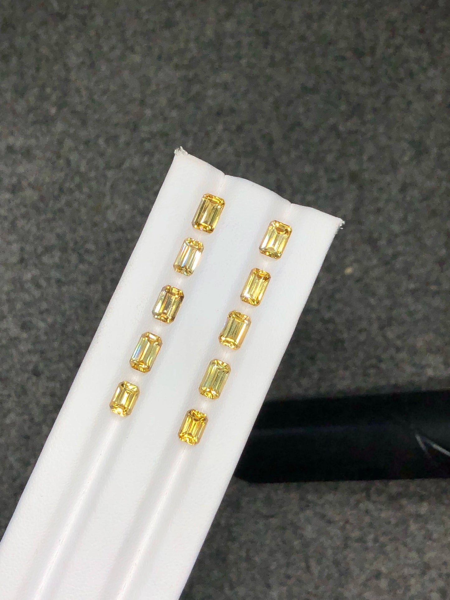 Yellow Zircon Lot 11.10 Ct Perfect Cut Beautiful Lustrous Zircon - Gemstone