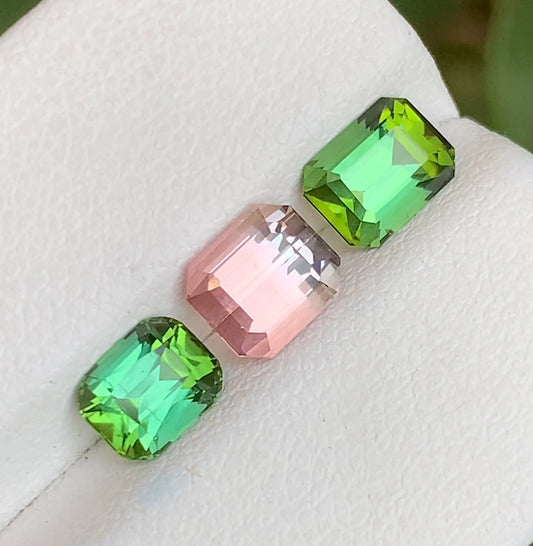 Mix Tourmaline Lot 3.60 Ct Perfect Cut Colourful Tourmaline Lot - Gemstone