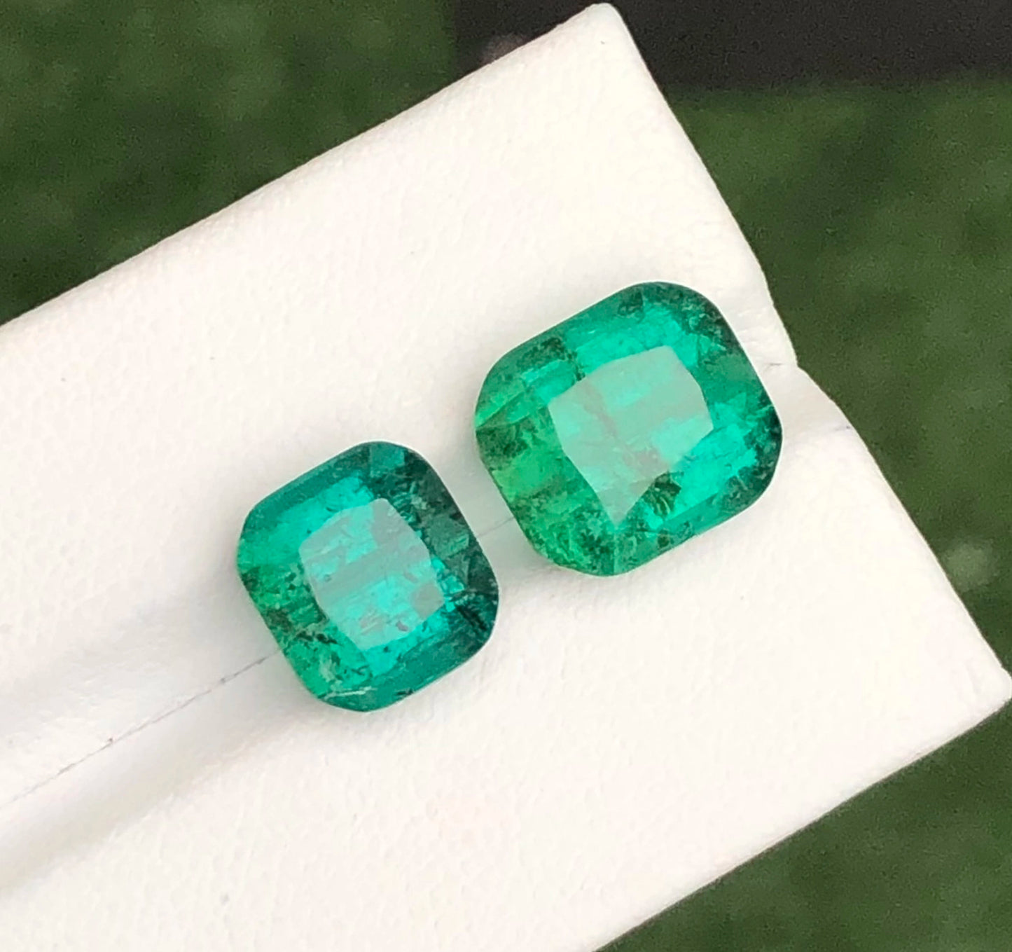 Tourmaline 12.80 Ct Perfect Cut Stunning Greenish Tourmaline AFG - Gemstone