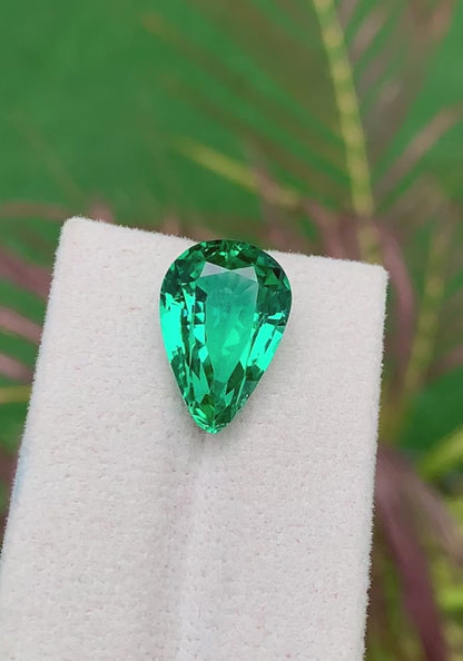 Green Spodumene 14.50 Ct Perfect Faceted Cut  Green Spodumene