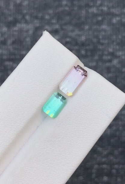 Tourmaline 3.50 Ct Emerald Cut Beautiful Tourmaline Pcs Afghanistan - Gemstone
