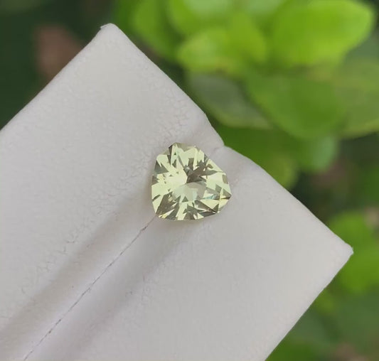 1.80 Ct Heliodor  Golden Yellow Beryl  Sparkling & Rare