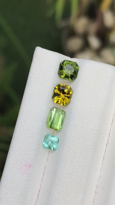 2.20 Ct Mixed Colour Tourmaline | Unique Gemstone for Jewelry - Gemstone