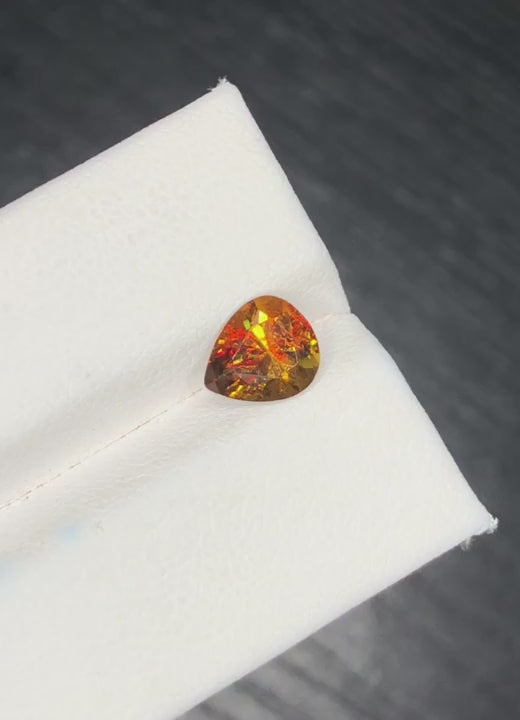 Golden Sphene 1.60 Ct Drop Shape  Fire Sparkling Sphene Pakistan