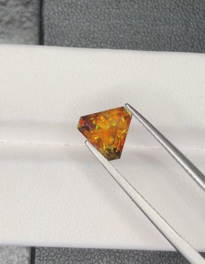 1.85 Carat Sphene (Pakistan) – Exceptional Luster & Color Play