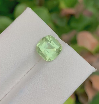 Beryl 2.30 Ct Cushion Cut Yellow Heliodor