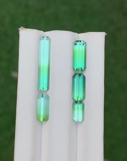 Tourmaline Lot 9.85 Ct Perfect Cut Beautiful Tourmaline Afghanistan - Gemstone