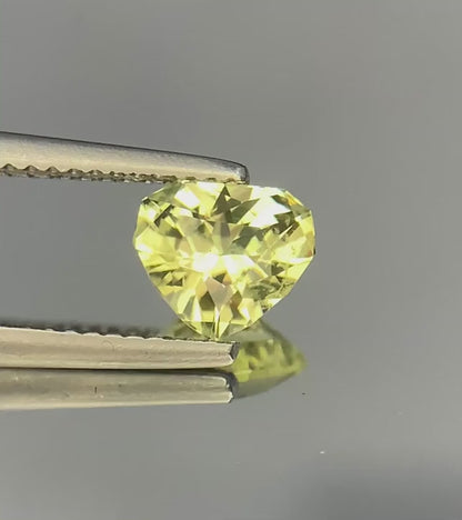 Brilliant 1.00 Ct Yellow Heliodor  Natural, Vivid Color  Untreated