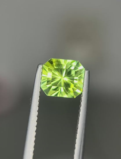 Green Tourmaline 1.60 Ct Precision Cut Beautiful Green Tourmaline - Gemstone