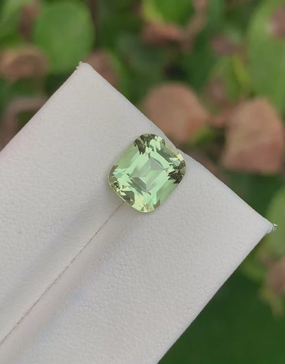 Yellow Heliodor 2.90 Ct Perfect Faceted Cut Yellow Heliodor