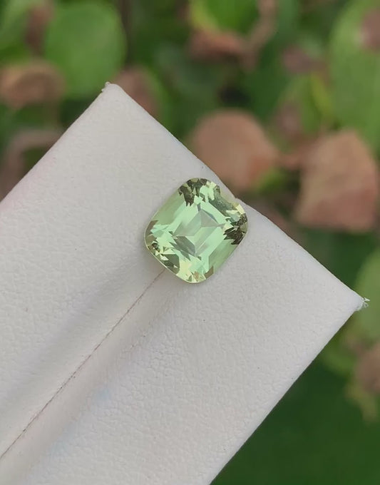 Yellow Heliodor 2.90 Ct Perfect Faceted Cut Yellow Heliodor