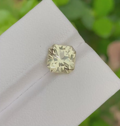 2.30 Ct Heliodor  Golden Yellow Beryl  Sparkling & Rare
