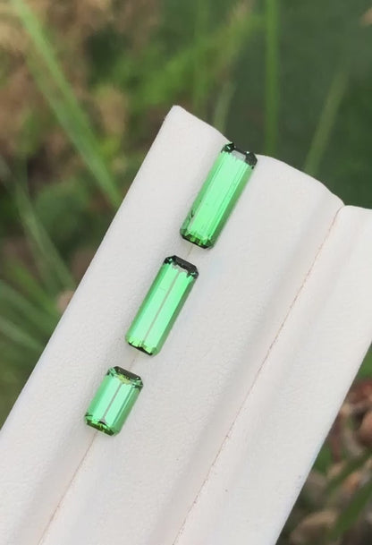 4.60 Ct Tourmaline | Emerald Cut Gem for Elegant Designs - Gemstone