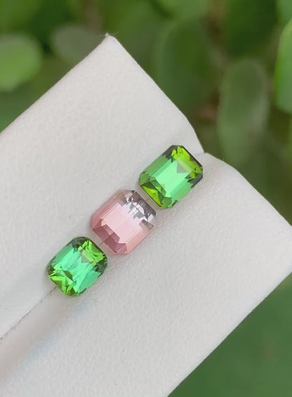 Mix Tourmaline Lot 3.60 Ct Perfect Cut Colourful Tourmaline Lot - Gemstone